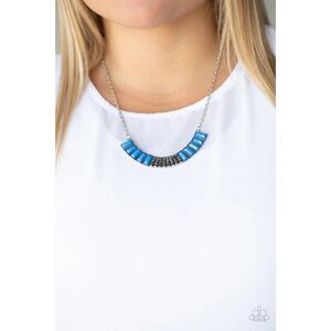 Coup de Mane Blue Necklace (276)